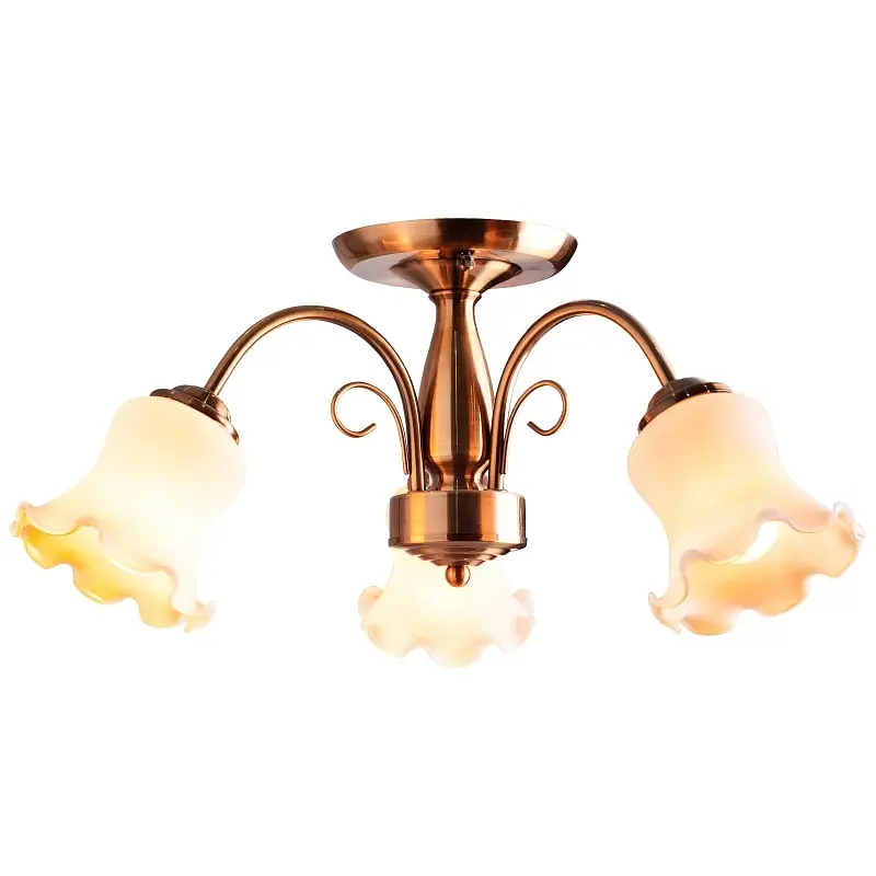 Люстра потолочная Brille флористика E14 40W G (LK-226C/3) - фото 2