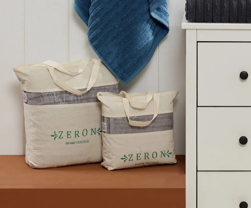 Набір махрових турецьких рушників Zeron 50х90 3 штуки + 70х140 3 штуки Microcotton Dalgali Desen - фото 6