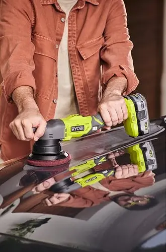 Шлифмашина полировальная аккумуляторная ONE+ R18P-0 18В Ryobi teh0025403 - фото 6