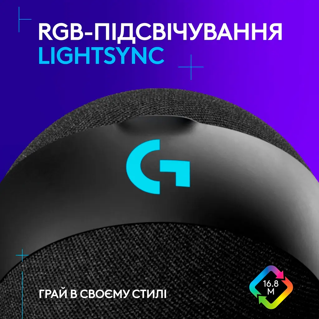 Мікрофон Logitech G Yeti Orb RGB Black (988-000551) [119861] - фото 9