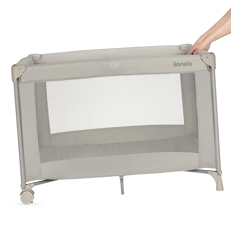 Детская кроватка-манеж Lionelo Amelie Beige Sand (LO-AMELIE BEIGE SAND) - фото 4