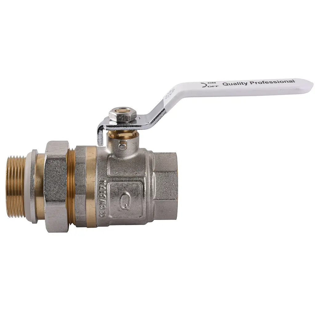Кран кульовий з американкою Q Professional QP003 PN40 1 1/2″ - фото 2