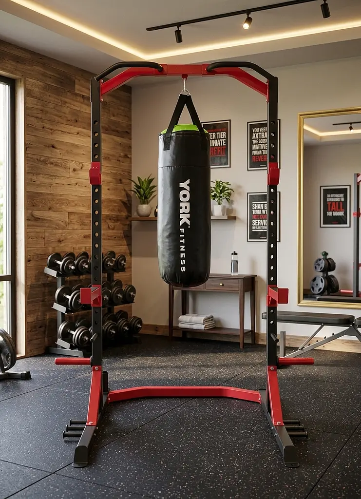 Стійка для штанги York Fitness ASPIRE 510 для присідань і жиму лежачи - фото 3