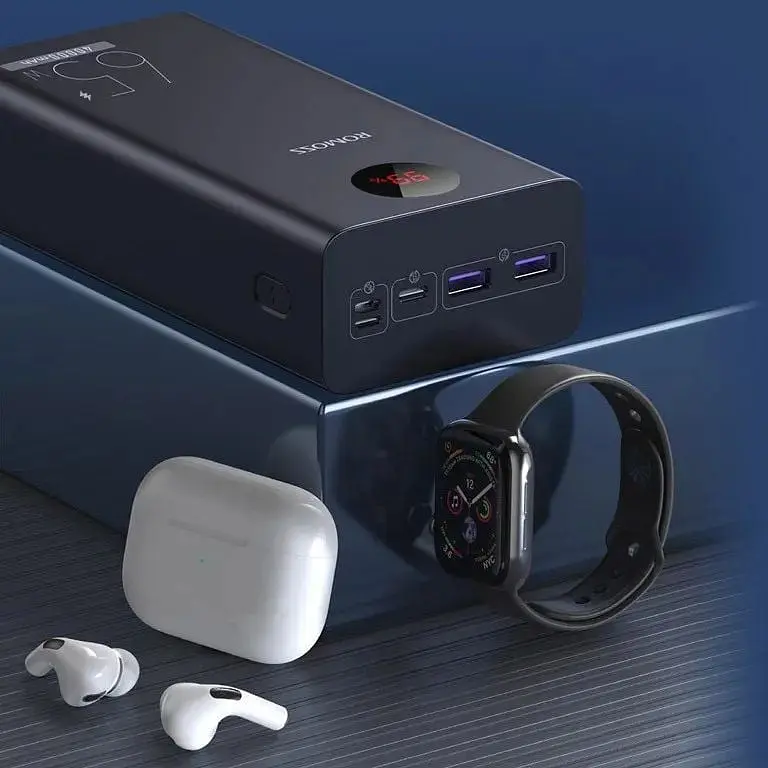 Павербанк Romoss 40000 mAh 65W PEA40 Pro PD Black (PEA40-282-2133H)  - фото 7