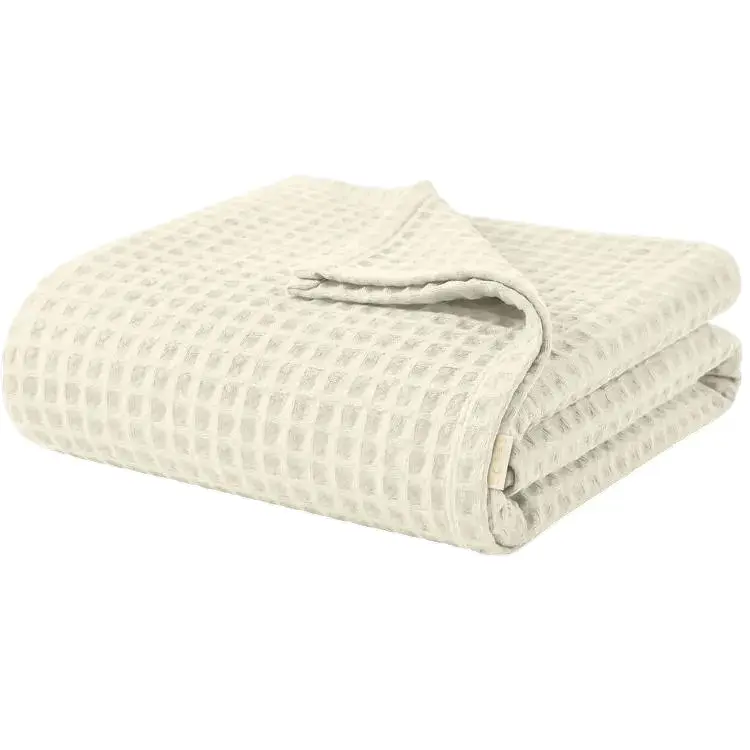 Плед покривало Cosas Biscuit Greek Waffle 230х240 см вафельне (Blanket_05Biscuit_GreekWaffle_230x240)