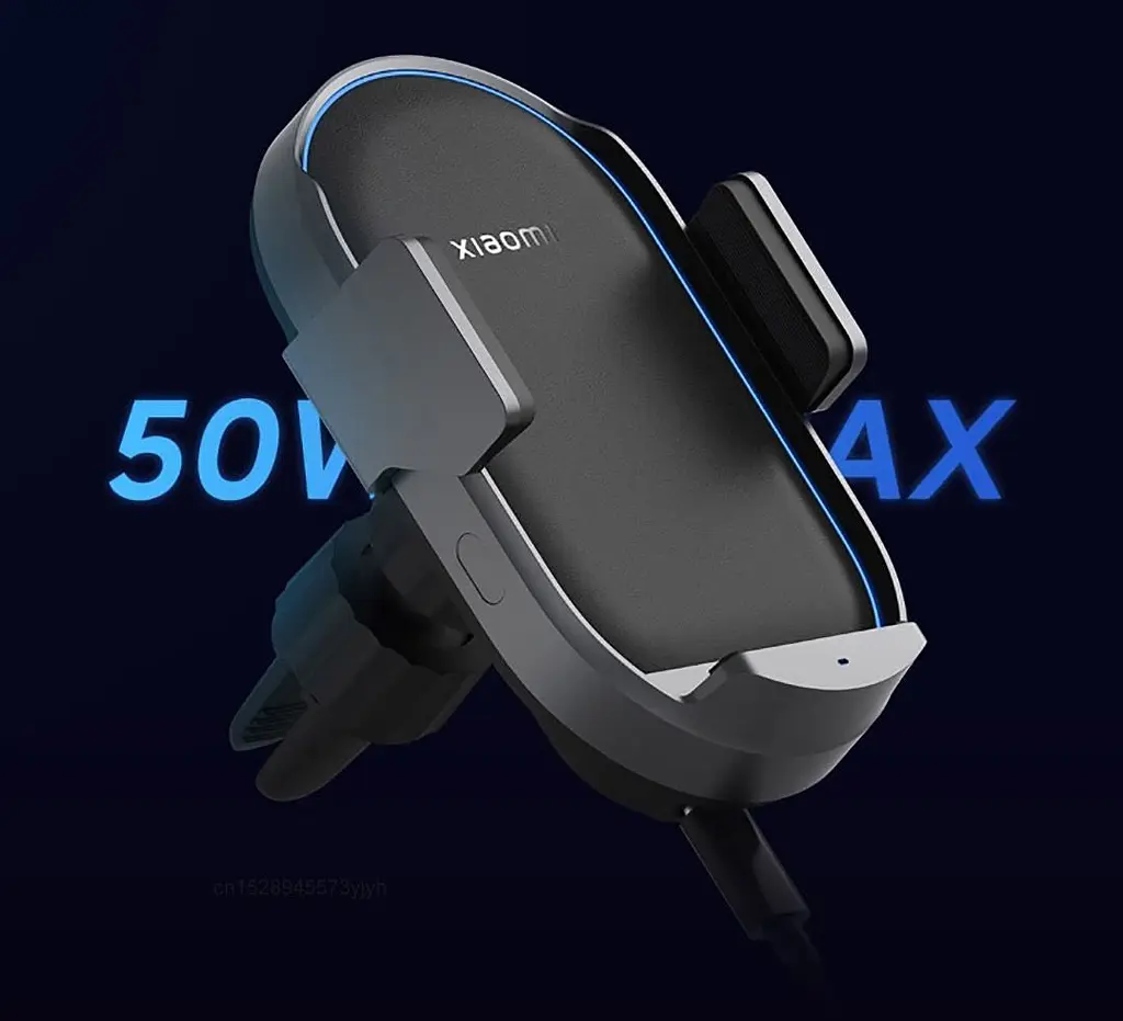 Автотримач із бездротовою зарядкою Xiaomi Wireless Car Charger Pro 50W Max (WCJ05ZM) [77612] - фото 4