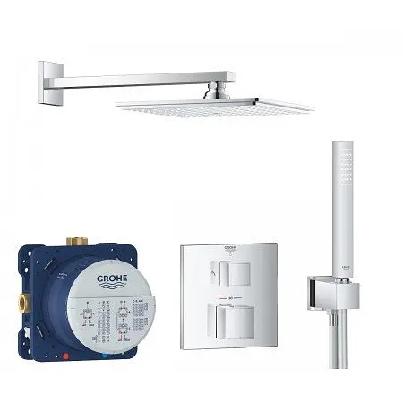 Душова система Grohe Grohtherm Cube 34741000, Хром
