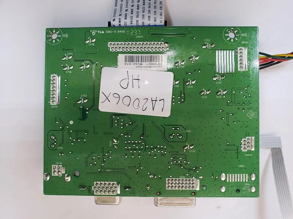 Материнская плата монитора HP 715G4533-M02-000-004S "Б/У" - фото 3