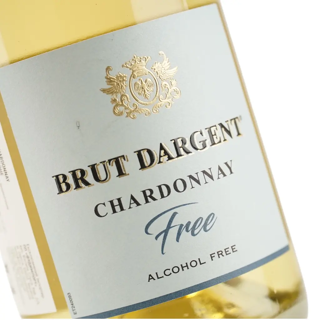 Вино безалкогольное игристое Brut Dargent Chardonnay Free белое сухое 0.75 л - фото 6