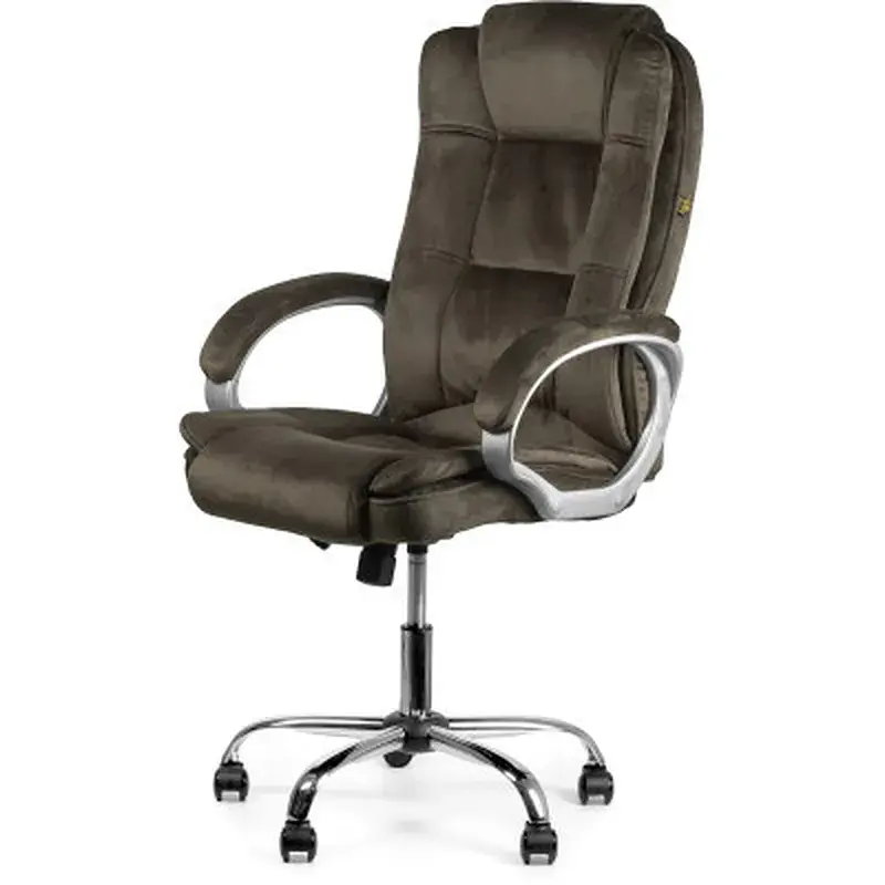 Офісне крісло Barsky Soft Microfiber Brown Soft-02 (Soft-02) - фото 7