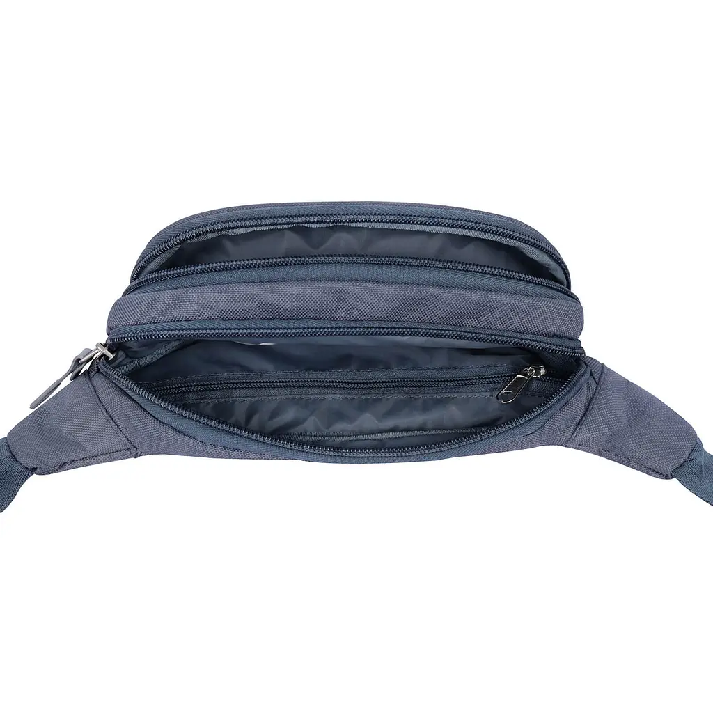 Сумка-бананка Bagland Bella 321 2 л серая (0020266) - фото 4