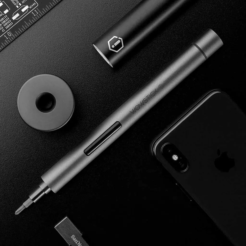 Електровикрутка Xiaomi Wowstick 1F+ 69 в 1 Grey - фото 6