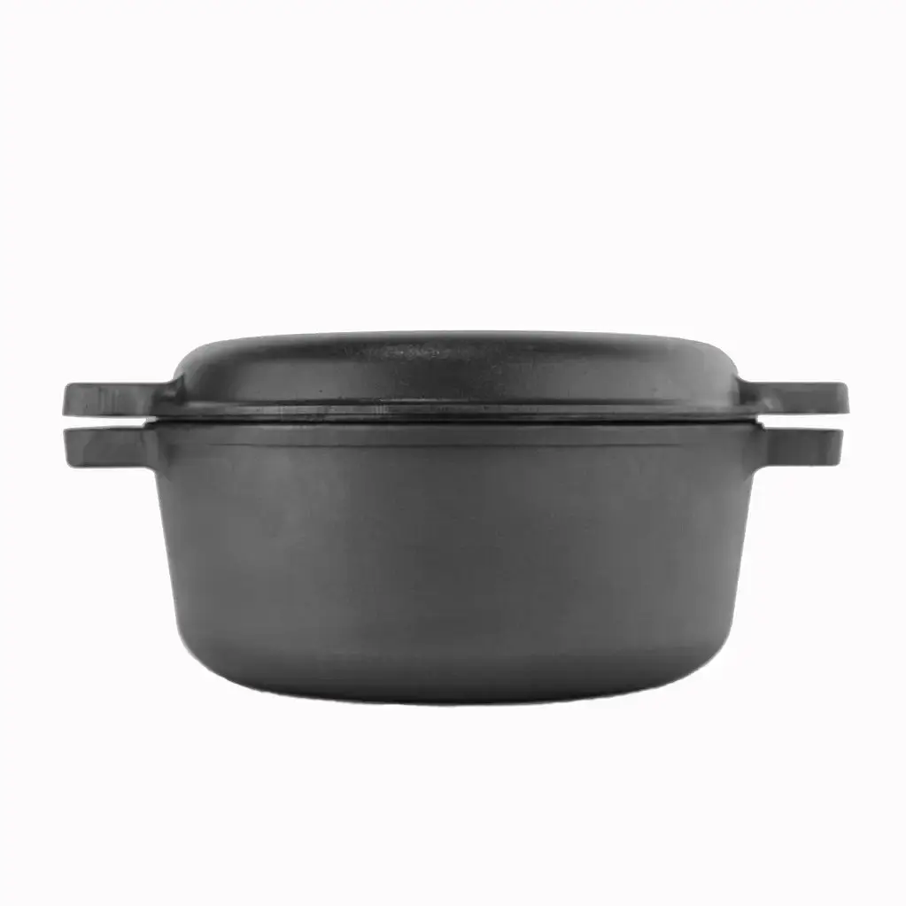 Каструля чавунна Brizoll Casserole P-4L-2 4л 24 см - фото 2