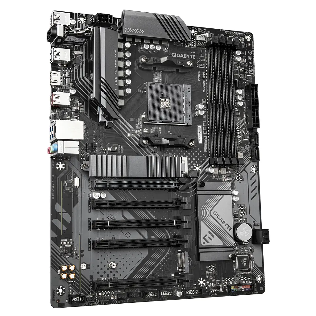 Материнська плата GIGABYTE B550 EAGLE WIFI6 - фото 2