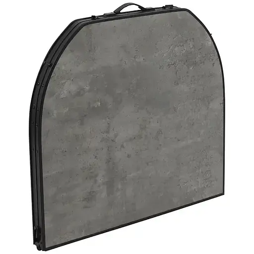 Стіл Bo-Camp Northgate Oval Black Grey 150 x 80 см (1404188) - фото 9