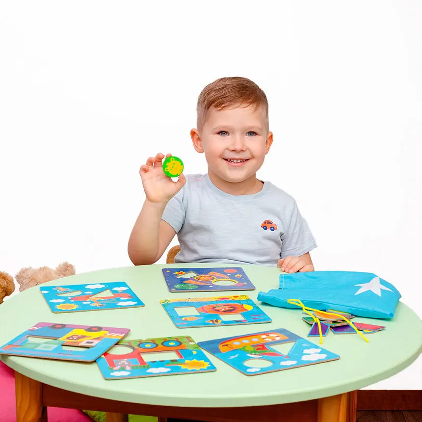 Игра-сортер "Транспорт" Vladi Toys det0005538 - фото 4