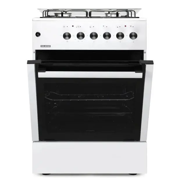 Плита комбінована Milano ML60 E40+біла - фото 3
