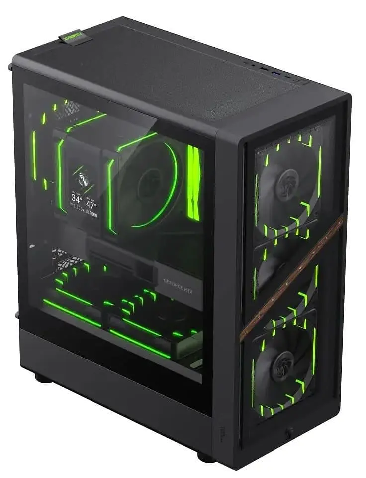Корпус GameMax Aeris 330 GB Без БП Black (AERIS 330 GB) - фото 4