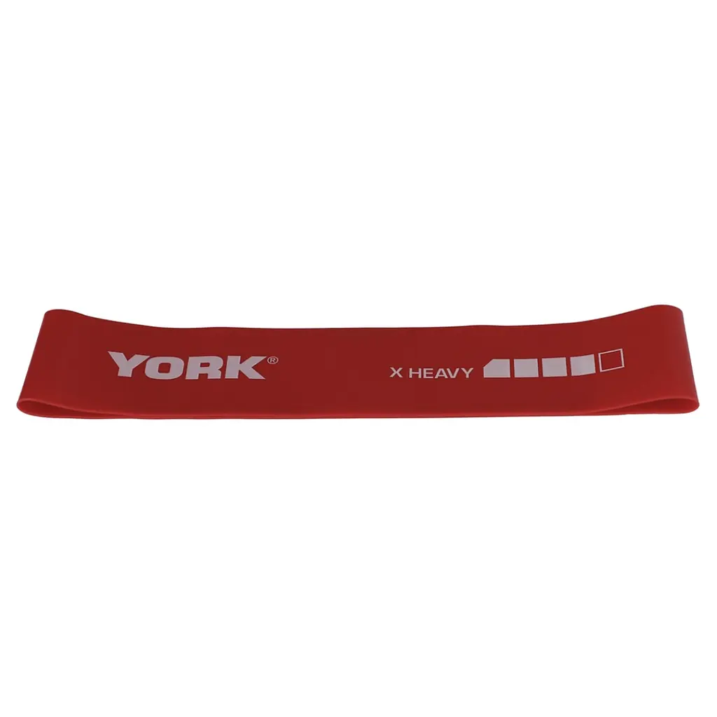 Резинка для фітнесу York X Heavy, червоний - фото 3