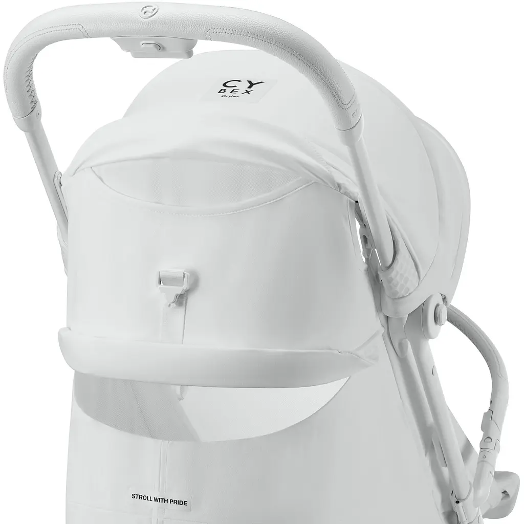 Коляска Cybex Coya Urban Mobility White (з бампером та дощовиком) (524000697) - фото 9