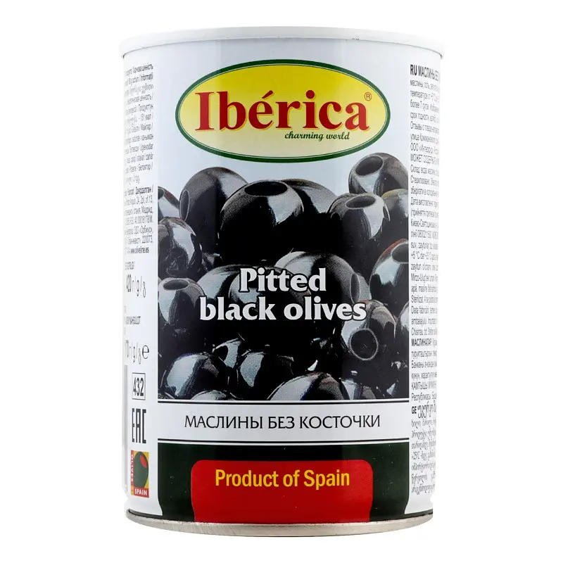 Уцінка. Маслини Iberica великі без кісточки 420 г - фото 4