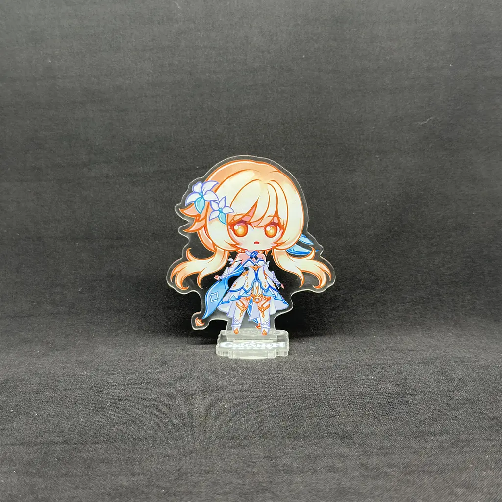 Акрилова колекційна фігурка Геншин Імпакт - Genshin Impact Chibi Люмін 10 см - фото 2