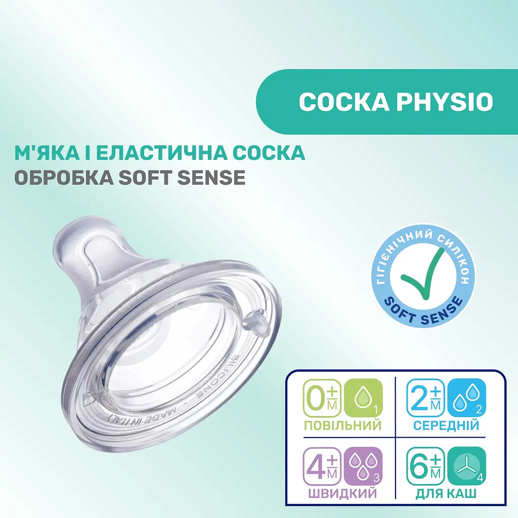 Пляшка для годування Chicco Perfect 5 Love пластикова із силіконовою соскою 300 мл (20235.11.40) - фото 7