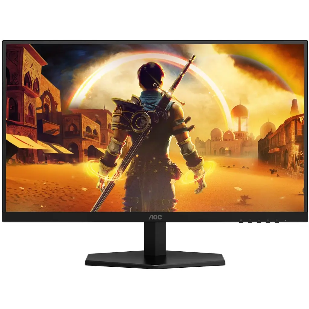 Монітор TFT 27" AOC 27G42E, Fast IPS, 180 Гц, HDMI, DP, чорно-червоний (27G42E) - фото 9