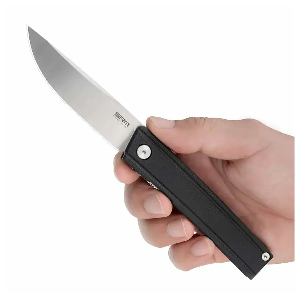 Ніж SRM Gent, Black G10, Satin (401LC-GB) - фото 6
