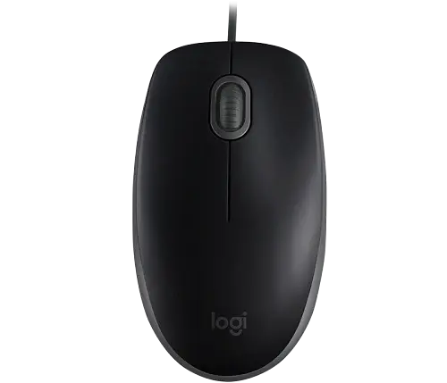 Миша Logitech B110 Silent, Black, USB, оптична, 1000 dpi, 3 кнопки, 1.8 м (910-005508) - фото 4
