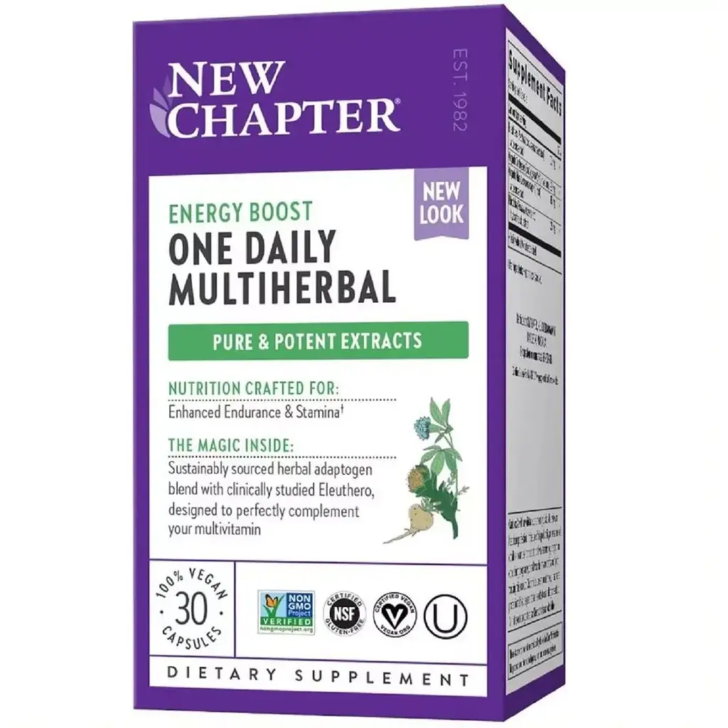 Трави для підвищення енергії New Chapter MultiHerbal Energy 30 капсул - фото 2
