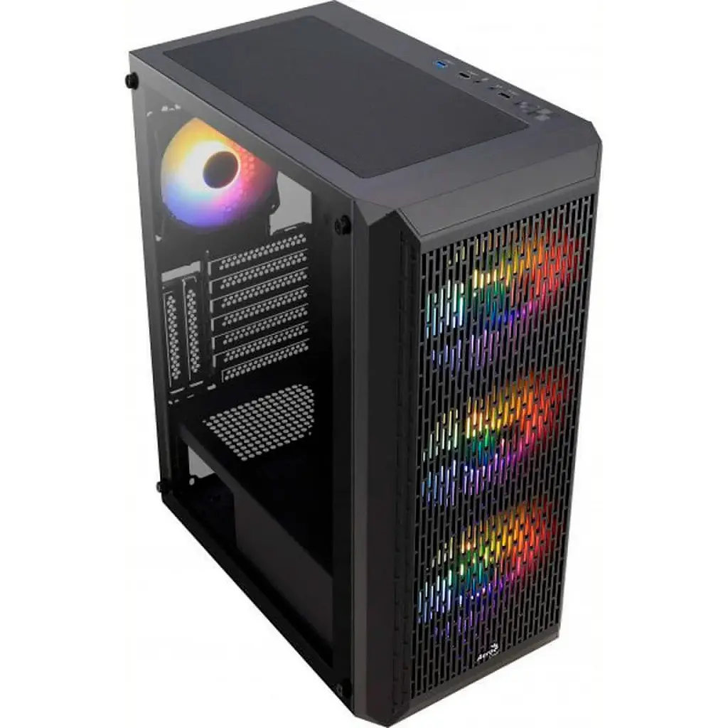 Корпус Aerocool Beam Black Beam-G-BK-v2 [101559] - фото 2