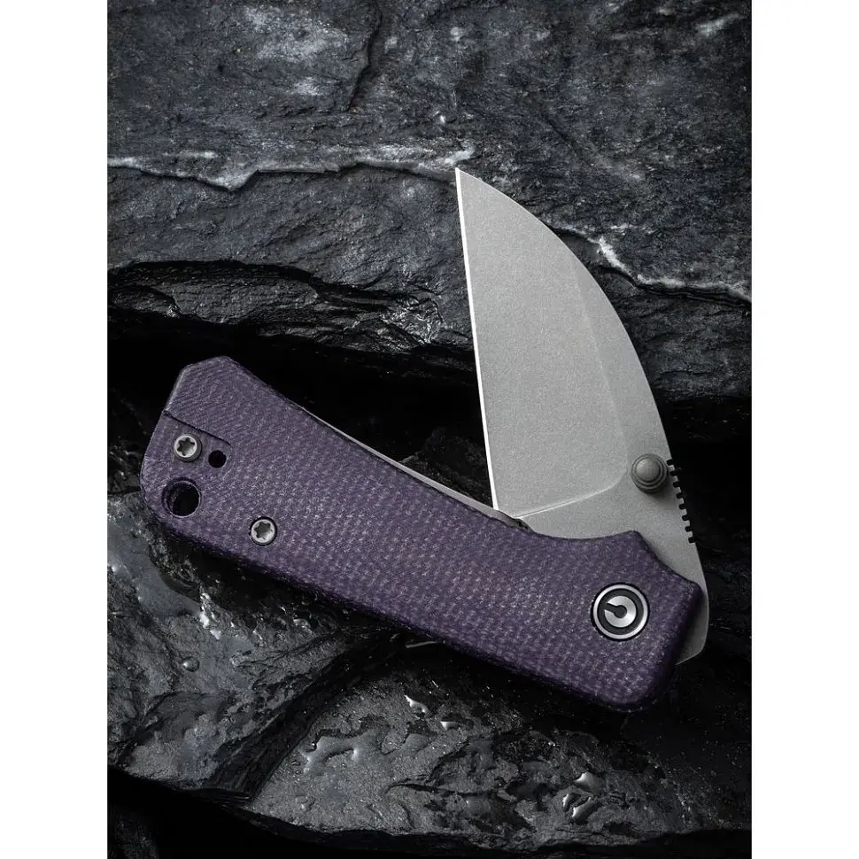 Ніж Civivi Baby Banter Wharncliffe Violet Micarta (C19068SC-2) - фото 12