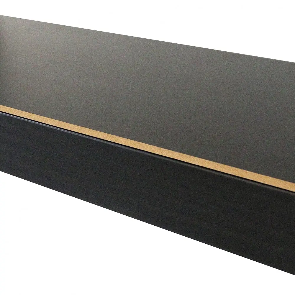 Стелаж металевий БОНА Оптіма 180х90х40 см 5 полиць ЛМДФ Чорний (348502) - фото 3