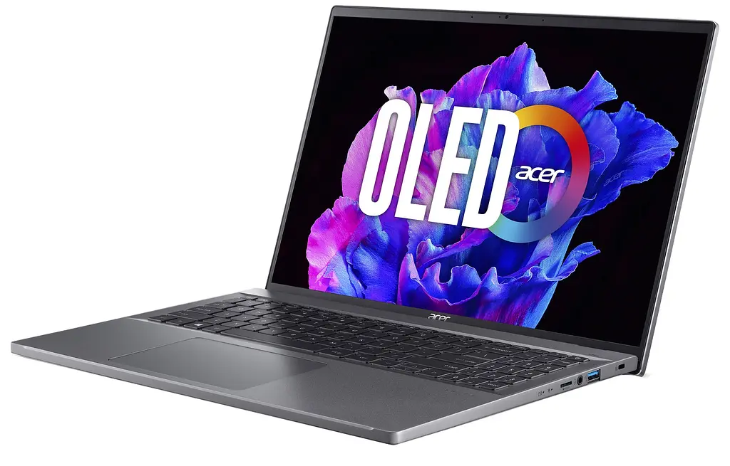 Ноутбук Acer Swift Go 16 SFG16-71 16 3.2K OLED, Intel i7-13700H, 16GB, F1TB, UMA, Win11, сірий (NX.KFGEU.004) - фото 3