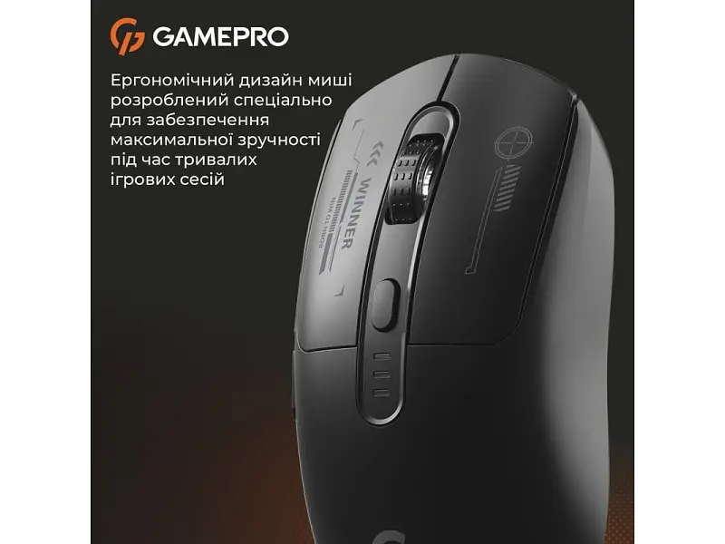 Миша GamePro Genesis Winner Black (GM079B) - фото 9
