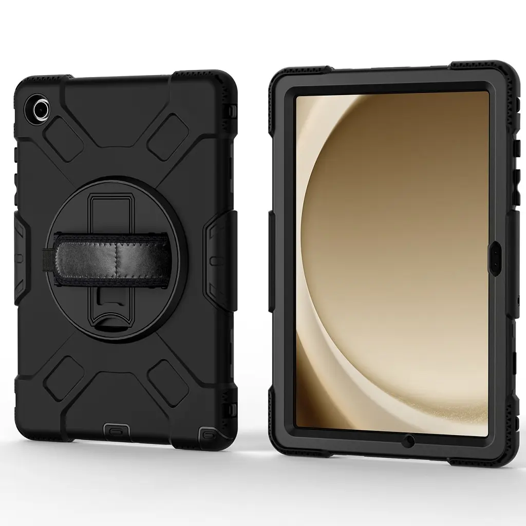 Чехол Rugged 3 Layers бронированный противоударный с защитой-360 Samsung Galaxy Tab A9+ Plus SM X210 X215 - фото 4