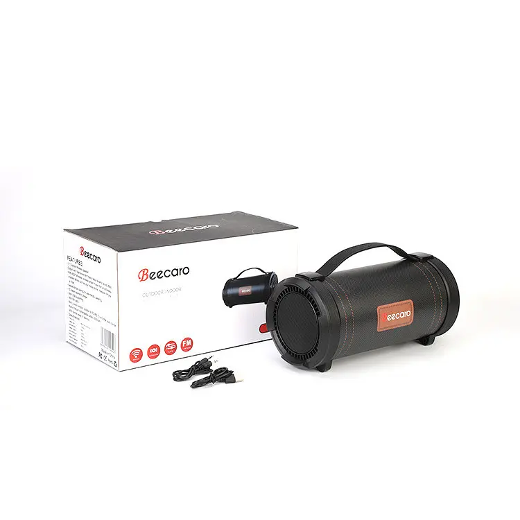 Колонка беспроводная Beecaro с FM-радио Bluetooth S39 1/18W - фото 3