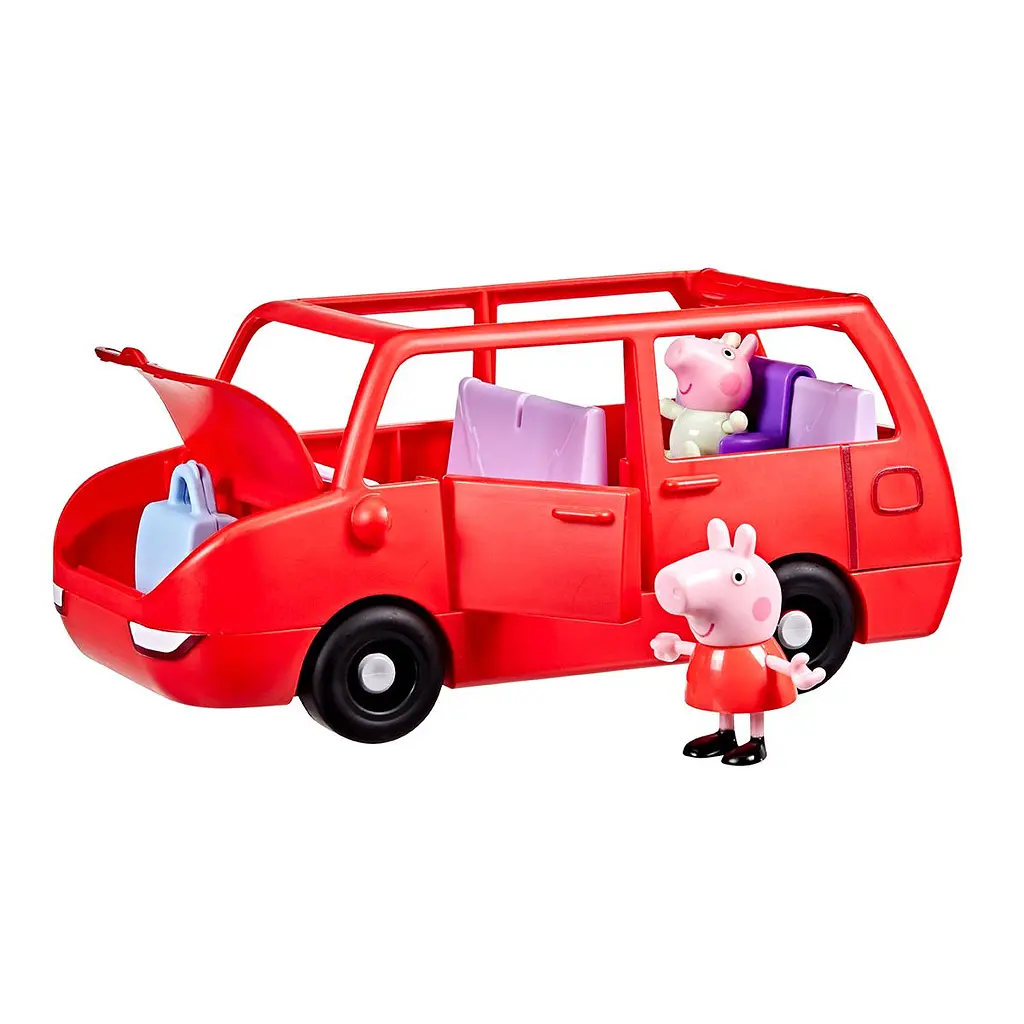 Ігровий набір PEPPA FIGURINES – ВЕЛИКИЙ РОДИННИЙ АВТОМОБІЛЬ ПЕППИ Peppa Pig G0541 - фото 3