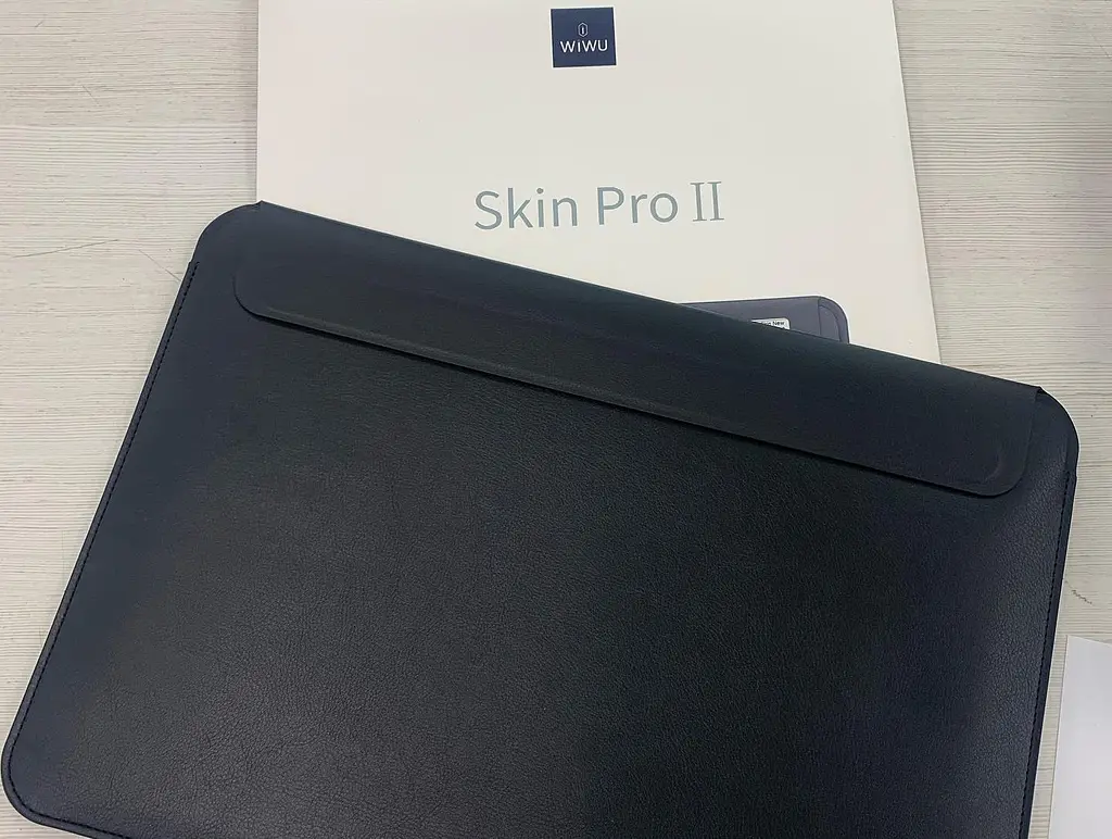 Чохол WiWU Skin Pro II Leather Sleeve Case для MacBook Pro 16 Black (2019-2020) [51485] - фото 2