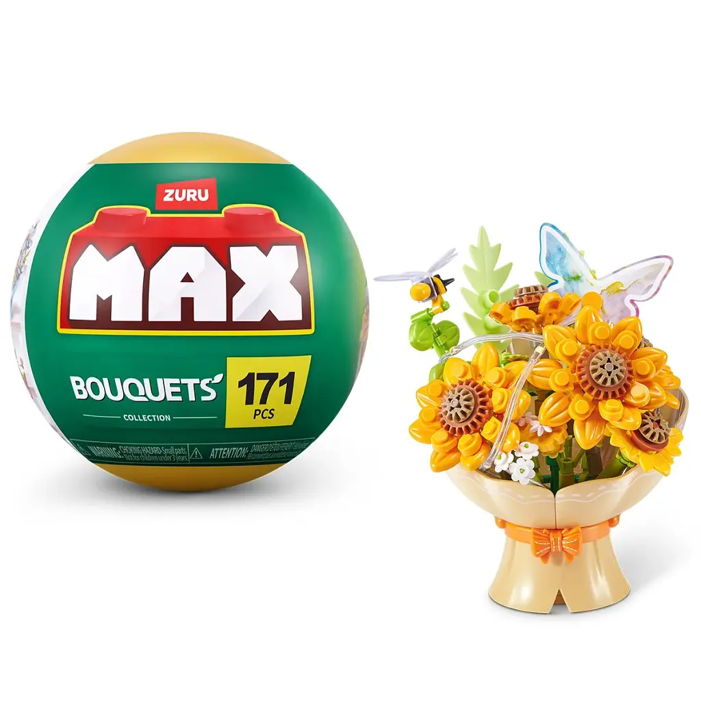 Конструктор Max у капсулі серії "Bouquets" S1 - Букет соняшників (світло)