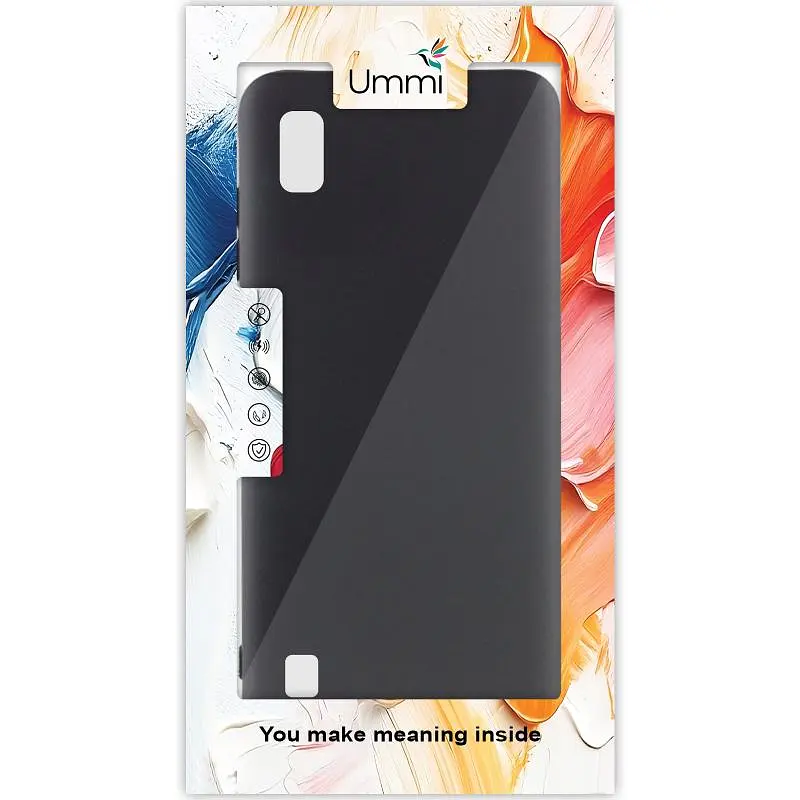 Чохол Silicone Cover Ummi Lakshmi (AA) для Samsung Galaxy A10 (A105F) Чорний / Black - фото 2
