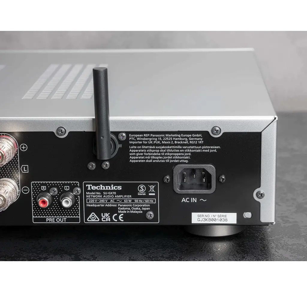 Стереопідсилювач Technics SU-GX70EE-S - фото 4