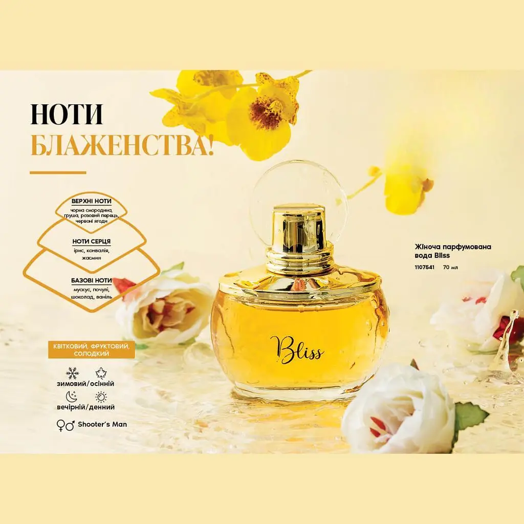 Тестер жіночої парфумерної води Farmasi Bliss, 1,4 мл - фото 3