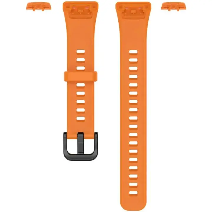 Ремешок DK CDK Silicone Sport Band Classic для Huawei Band 6 (011342) (orange) - фото 2