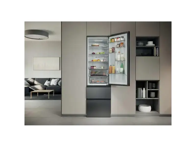 Холодильник з морозильною камерою Haier HTR3620CNMG - фото 10