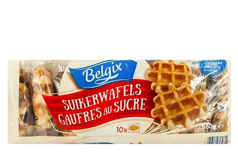 Вафлі Бельгійські Belgix 10 шт 550 г