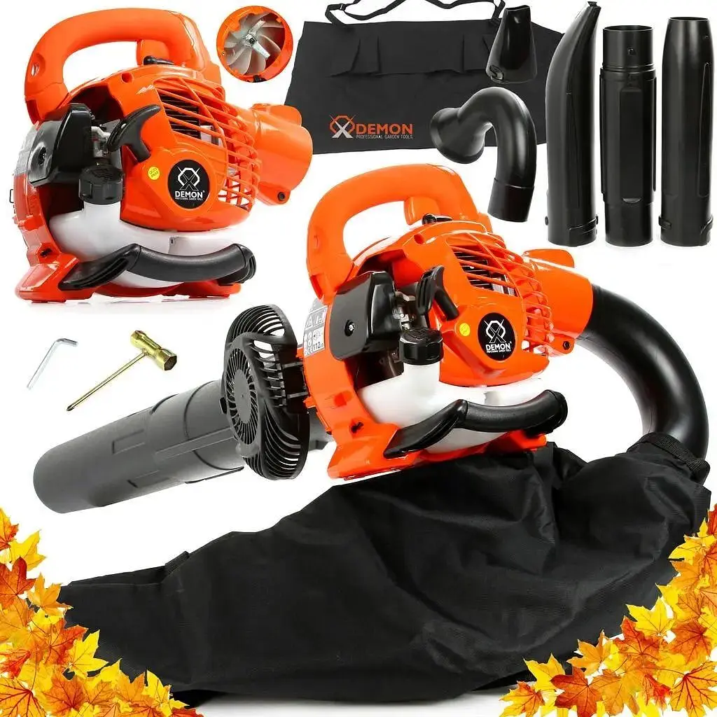 Садовый пылесос воздуходув Demon GT M88176 бензин - фото 6