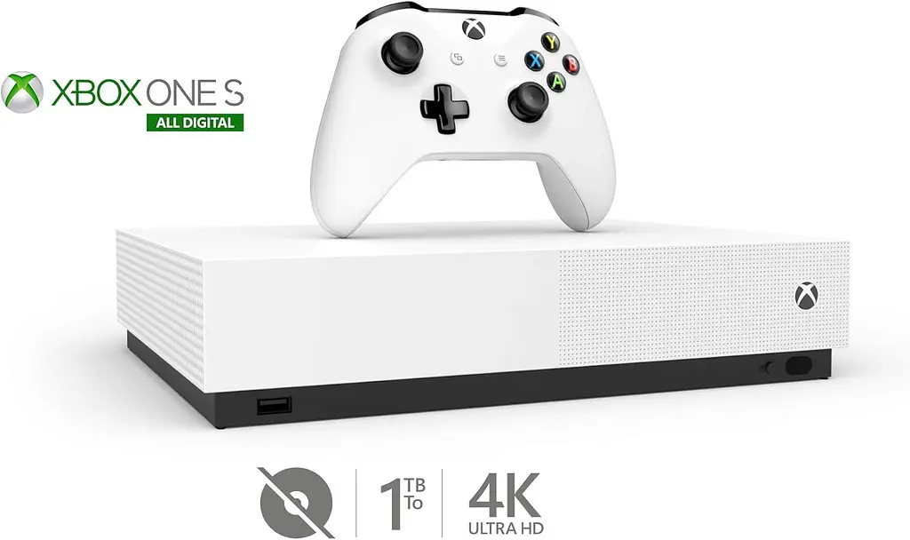 Консоль Microsoft Xbox One S All-Digital Edition 1TB White + Геймпад Бездротовий + гарантія б/в - фото 2
