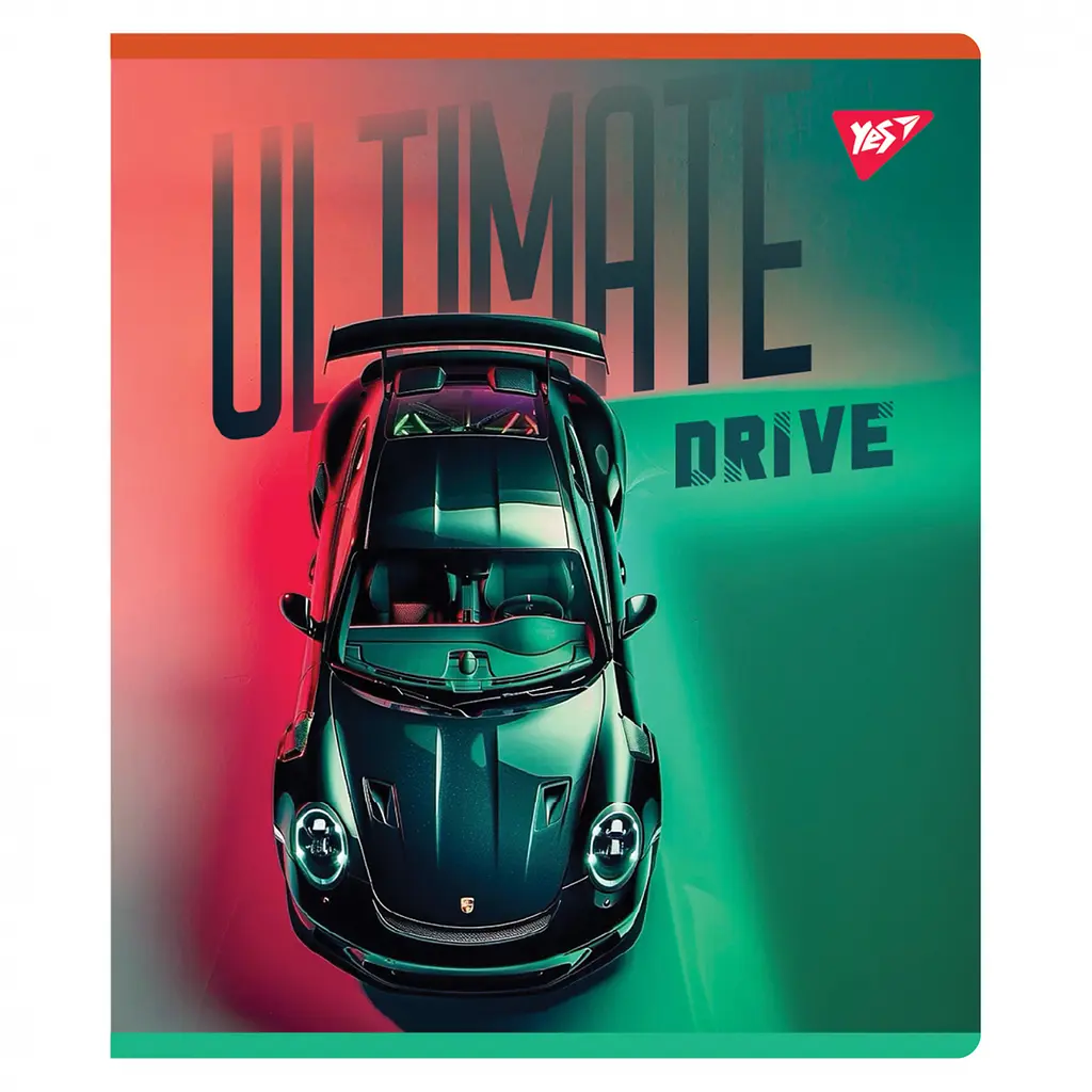 Набір зошитів для записів А5 Yes Ultimate drive 18 аркушів в клітку 10 шт. (767524) - фото 6